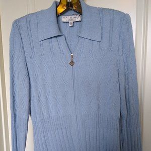 Baby Blue St. John Sweater